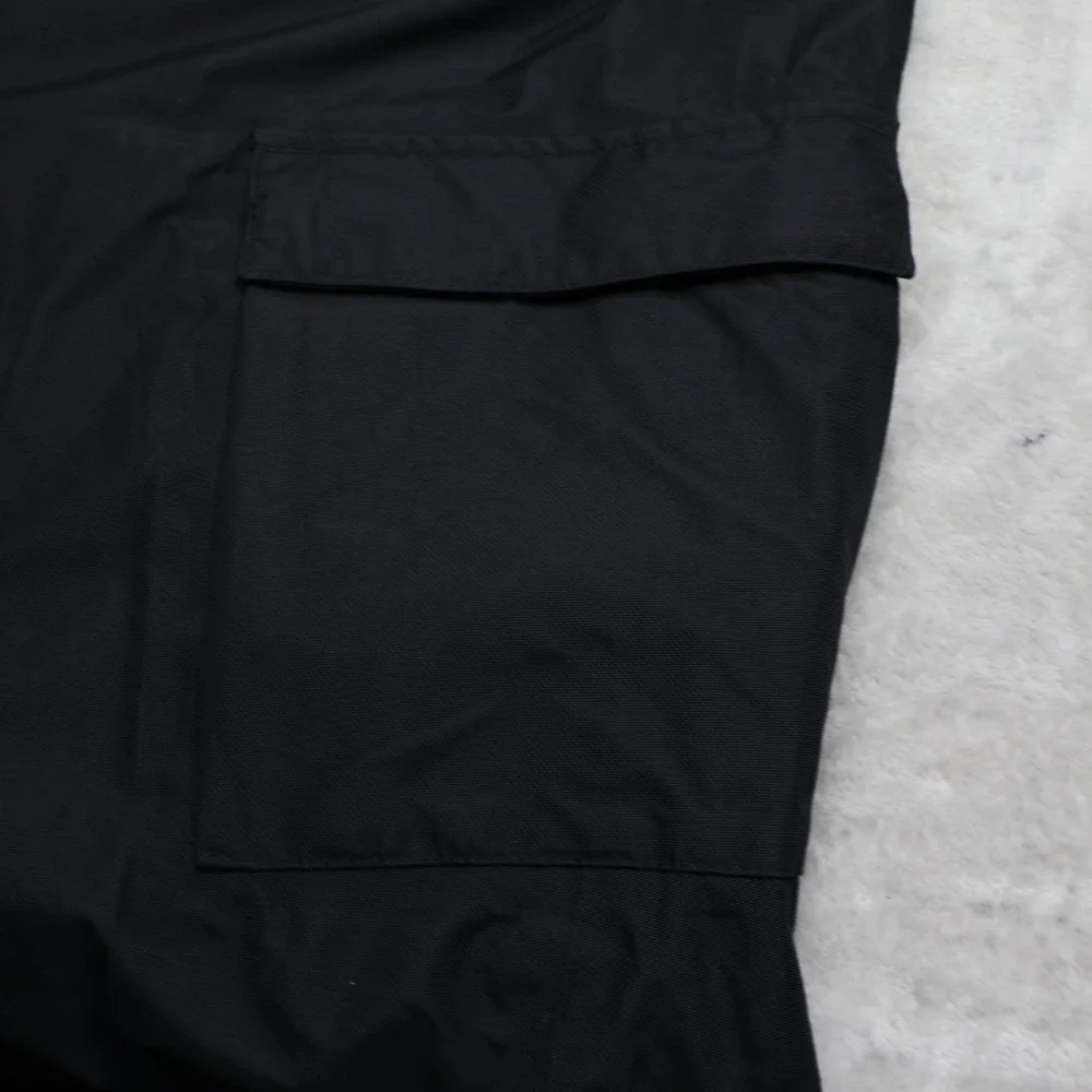 Columbia Snow Pants Men Large Black Cargo Ridge 2 Run III Omni-Heat Winter 39x34